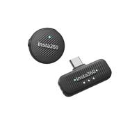 Insta360 Microfono Air, Trasmettitore + Ricevitore, Compatto, Audio di Alta Qualità, Riduzione di Rumore, Progettato per Ace Pro 2, Flow 2 Pro, Flow Pro, Flow, X5