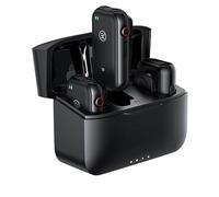 Microfono wireless Lavalier Radio microfono wireless Scheda audio Trasmissione in diretta Apparecchiatura di registrazione sul campo dedicata,B