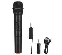 Microfono wireless palmare cardioide a bobina mobile per KTV Party Speech, compatibile con dispositivi audio da 6,5 mm.