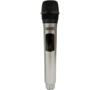 Microfono Wireless per Canta Tu Karaoke PRO Colore Argento Perfetto per i Duetti