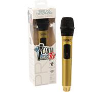CANTA TU Tu Karaoke Microfono Wireless Pro 2023, Microfono Karaoke Senza Fili, Frequenza 2402MHz-2480MHz, 4 Colorazioni Disponibili, Compatibile PRO 2023, Ideale per Duetti, Oro