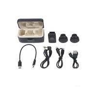 Microfono Wireless per dji per Action 5 Pro Pocket3 Osmo360 Nero | Compatibilità diretta per dji, suono nitido, design compatto, ideale per action cam, nero elegante