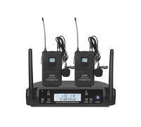 Microfono Wireless per GLXD4 UHF 510-690 MHz Microfono Lavalier Professionale per Spettacoli di Karaoke Riunioni Studio Registrazione Spina UE
