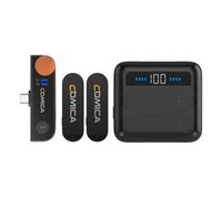 Microfono wireless per smartphone Comica 2.4GHz 2 trasmettitori USB-C