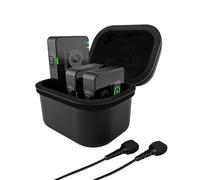 MICROFONO WIRELESS PRO SISTEMA MICROFONICO WIRELESS COMPATTO CON TIMECODE NERO