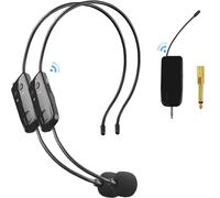 MICROFONO WIRELESS PROFESSIONALE 2 IN 1 ARCHETTO 2,4G SISTEMA MICROFONICO PORTAT