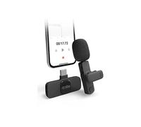 SBS microfono wireless per smartphone con ricevitore, microfono piccolo, con clip, per vlog, instagram, tiktok, da youtuber