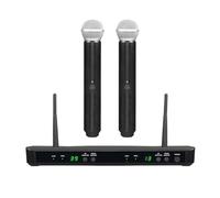 Microfono Wireless UHF Professionale BLX88 Vocale Doppio Con Due Microfoni Palmari Beta58 For Palcoscenici E Chiese Qualità Audio Senza Perdita Di Dati