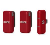 Microfono wireless USB-C rosso