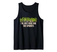 Microgreens Germogli Giardiniere Proprio Qui Giardino Umorismo Atmosfera Canotta