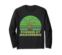 Microgreens Realizzato da Sprouts Vintage Grower Garden Vibe Maglia a Manica