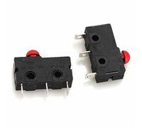 Microinterruttore 3 pin NO/NC Mini interruttore di finecorsa 5 A 125 V 250 V CA Leva ad arco a rullo Azione rapida Microinterruttori a pressione 20 pezzi(Half round head)