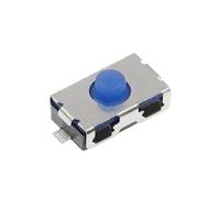 Microinterruttore 3X6X2,5MM NO normalmente chiuso 3X6 SMD Touch pulsanti in gel di silice Tasti interruttore 4 * 6 NC Pulsante morbido SMD 3 * 6 * 2,5 100 pezzi(Normally closed)
