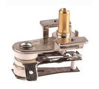 Microinterruttore AC 250V 16A Interruttore di temperatura regolabile 90 ℃ Termostato riscaldamento bimetallico KST-168/207