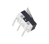 Microinterruttore for auto con microinterruttore di limite piccolo da 10 pezzi rotella scorrimento maniglia ad AR~O a pedale curvo Interruttore del mouse(Platen left bend)