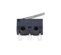 Microinterruttore for auto con microinterruttore di limite piccolo da 10 pezzi rotella scorrimento maniglia ad AR~O a pedale curvo Interruttore del mouse(Square foot 13.5mm)