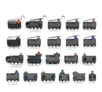 Microinterruttore momentaneo H2 H3-A Mini finecorsa 2/3 pin Azione Interruttore a pulsante impermeabile con ripristino automatico(H2-a5-1b00b)