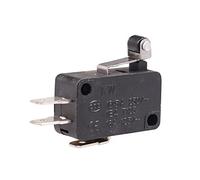 Microinterruttore universale for porta del forno a microonde, congelatore, serie KW8, microinterruttore a leva con cerniera lunga, SPDT AC 125V/15A 250V/6A(Auburn)