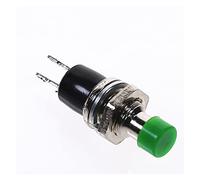 Microinterruttori 10Pcs PBS-110 7MM Interruttore a pulsante momentaneo Premere l'interruttore di ripristino Momentaneo ON Off Pulsante Microinterruttore Normalmente aperto NO(Green)