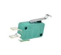 Microinterruttori di fine corsa 16A 250V 125V NO+NC+COM 6.3mm 3 pin SPDT Microinterruttore 28mm 52mm Arc Roller Lever Touch Switch Microswitch (Arc Lever)