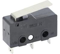 Microinterruttori Pulsante interruttore alimentazione 10 PCS Microinterruttore 2/3 pin NO/NC Mini limite 5A 250VAC KW11-3Z Leva arco rullo azione rapida(3p Without Wheel)