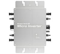 Microinverter di rete da 1200W, 1400W e 1600W,MPPT,impermeabile IP65,autoraffreddamento,identificazione automatica della tensione CA, convertitore di energia solare per pannelli fotovoltaici 1400W