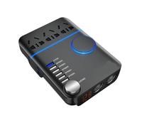 Microinverter, Inverter for auto 12V/24V a CA convertitore di potenza domestica presa for auto multifunzione caricabatteria(I20-I 12Vor24V)