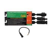 Microinverter solare da 260 W, conversione energetica compatta ed efficiente, energia sostenibile per piccoli impianti solari, precauzioni di