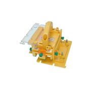 MICROJIG GRR-RIPPER MAX - Blocco di precisione per la massima sicurezza | Sistema completo con kit SafeRip e accessori | tagli sottili da 1/8", per sega da banco, GR-300MAX, giallo