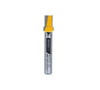 Microjig MatchFit 1/4" Relief Bit (1/4" Shank), Straight Grooving Router Bit for Dovetail Tracks, MB-025-025ST, Yellow