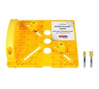 MICROJIG MatchFit Grid Routing Guide - Strumento di precisione per binari di bloccaggio a coda di rondine, installazione facile, design autosindicizzante, compatibile con router | Kit completo per