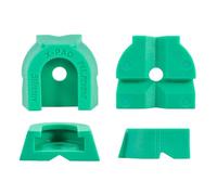 MICROJIG Matchfit X-PAD-K4 X-Pad Accessorio Nuovo 4 Pezzi, Verde
