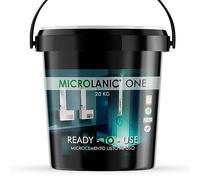 MICROLANIC ONE SOTTILE (20KG). Per 40m2. Microcemento pronto all'uso a grana fine per la decorazione di pavimenti e pareti. Questo prodotto fa parte di un sistema. COLORE 02 GRIGIO 20%