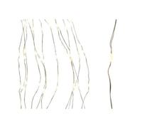 Luci per albero di Natale da 210 cm Argento/ Bianco dim 210 cm-672L