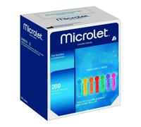 LANCETTE PUNGIDITO PER APPARECCHIO MICROLET LANCETS 200 PEZZI