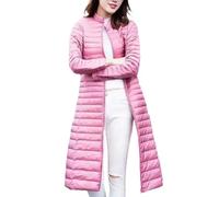 Microlight Traveler Down Parka Donna Giù Parka Lady Soprabiti, Rosa, M