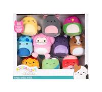 Micromallows SQMM0125-10 pezzi di peluche super morbidi, 6,5 cm (Na'Ima, Ankur, Nestor, Brina, Afrodite, Oha, Aimee, Janna, Garret, Gist)