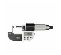Micrometri For Tubi Spessore Della Parete Micrometrico Da 0-25 Mm Strumento Micrometro Digitale A Testa Tonda Alta Precisione(0-25mm 2round)