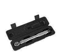 Micrometro, 5-25N.m Micrometer Car Motorbike Disassembly Tool Professional Adjustable Torque Wrench 1/4'' Drive Spanner Hand Tool 3/8Adapter