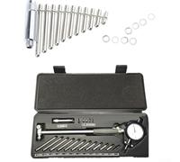 Micrometro a diametro interno in acciaio inossidabile con precisione di 0 01 mm per misurare gli errori di forma e dimensioni del foro interno (35-50)