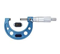Micrometro a spirale ad alta precisione, calibro a corsoio ±0,01 mm con scala laser e asta di calibrazione for la misurazione del diametro esterno, 1 pz.(25-50 Mm)