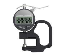 Micrometro, Calibro di spessore digitale Calibro 0,01 Campo di misura 0-12,7 mm/25,4 mm Misuratore di spessore percentuale elettronico Micrometro elettronico preciso(0-25.4mm 0.001mm)