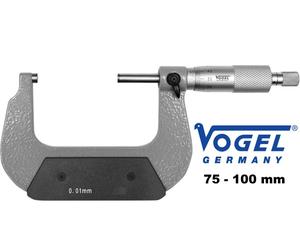 MICROMETRO CENTESIMALE PER ESTERNI ESTERNO 75 - 100 MM VOGEL PROFESSIONALE