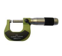 Micrometro Centesimale per Esterni MELN/1W Campo di Misura 0-25 mm Strumento di