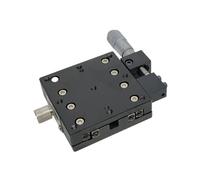 Micrometro di guida della piattaforma con spostamento ottico manuale ad alta precisione da 70 * 70 mm dell'asse X(LX70-R)