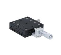 Micrometro di guida della piattaforma con spostamento ottico manuale ad alta precisione da 70 * 70 mm dell'asse X(LX70-C)