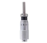 Micrometro di precisione Testa a sfera piatta Strumento di misurazione ad alta precisione per strumenti di messa a punto Macchine utensili Display LCD Produzione Argento 0 13mm (Testa a sfera con