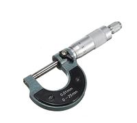 Micrometro digitale, 0,01 mm 0-25 mm esterni metrica esterna Micrometro Micrometro Misuratore Misurazione con scatola Accurata strumento di misurazione Strumenti di misura professionali, misuratore di