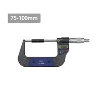Micrometro digitale, Digital esterna Mircometer 0-25/50/75 / 100mm Precisione 0.001mm Calibro digitale for il diametro Strumento di misurazione del diametro Strumenti di misura professionali, misura