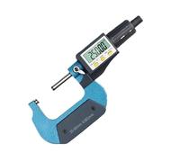 Micrometro digitale esterno da 0,001 mm 0-25 25-50 50-75 75-100 Calibro elettronico Misuratore micrometro Carburo Alta Precisione, Basso Errore(0-25MM TYPE B)